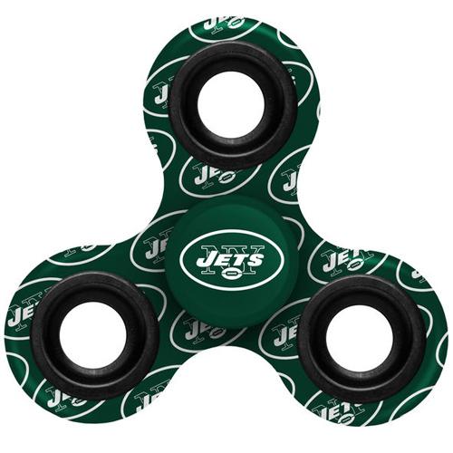 NFL New York Jets Logo 3 Way Fidget Spinner 3J24